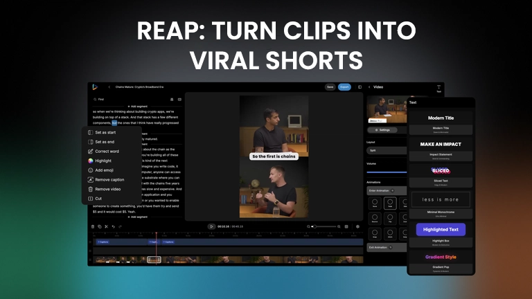 Reap AI Lifetime Deal Review